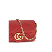 Gucci Light Pink Calf Leather Shoulder Bag