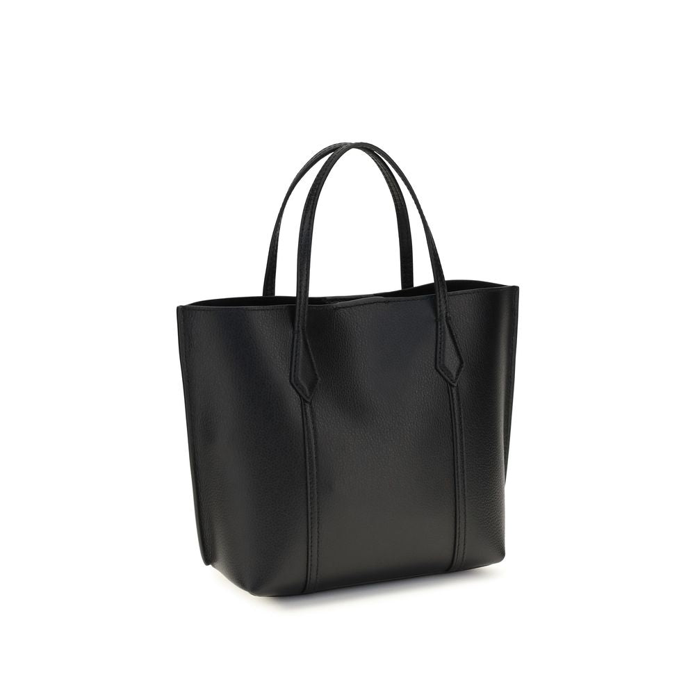 Tory Burch Black Calf Leather Handbag