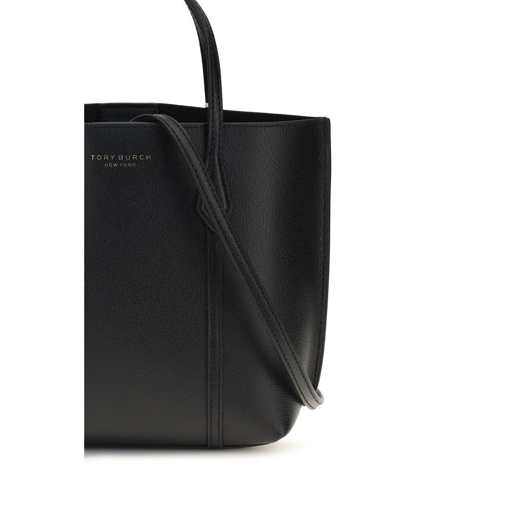 Tory Burch Black Calf Leather Handbag