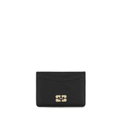 Ganni Black Recycled Polyamide Wallet
