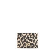 Ganni Multicolor Recycled Polyester Card Holder