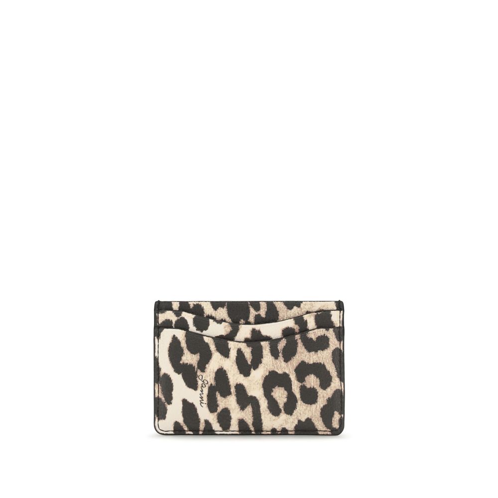 Ganni Multicolor Recycled Polyester Card Holder