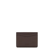Ganni Brown Recycled Polyester Wallet