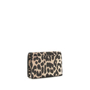 Ganni Multicolor Recycled Polyester Card Holder