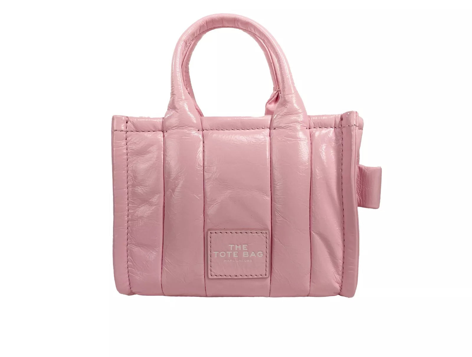 Marc Jacobs Bubblegum Patent Leather Micro Tote