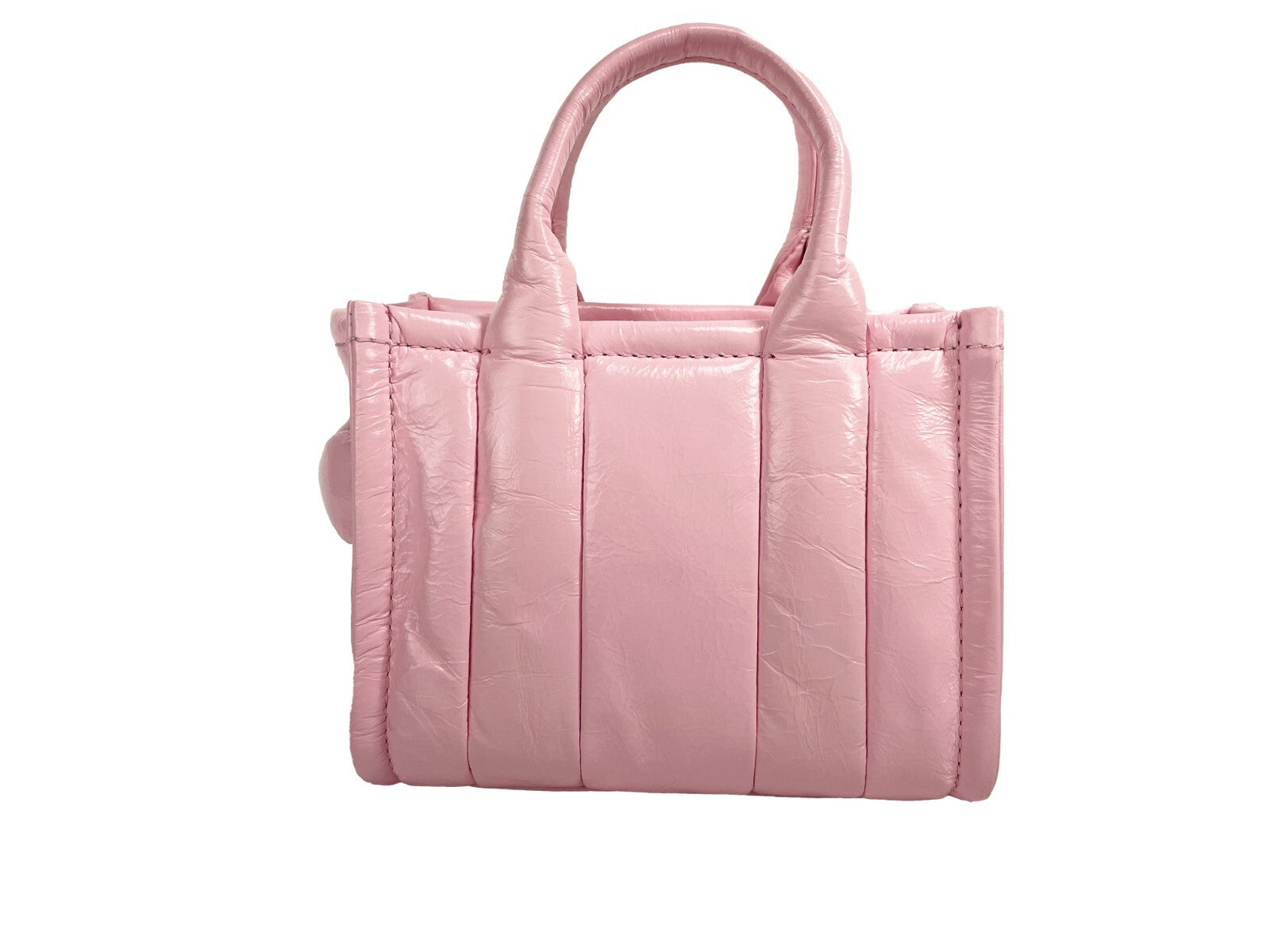 Marc Jacobs Bubblegum Patent Leather Micro Tote