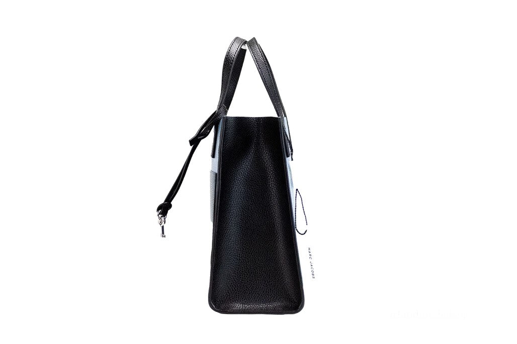 Marc Jacobs Blue Heaven Colorblock Pebbled Leather Mini Tote Crossbody Bag
