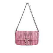 Marc Jacobs Neon Pink Leather Mini Shoulder Bag