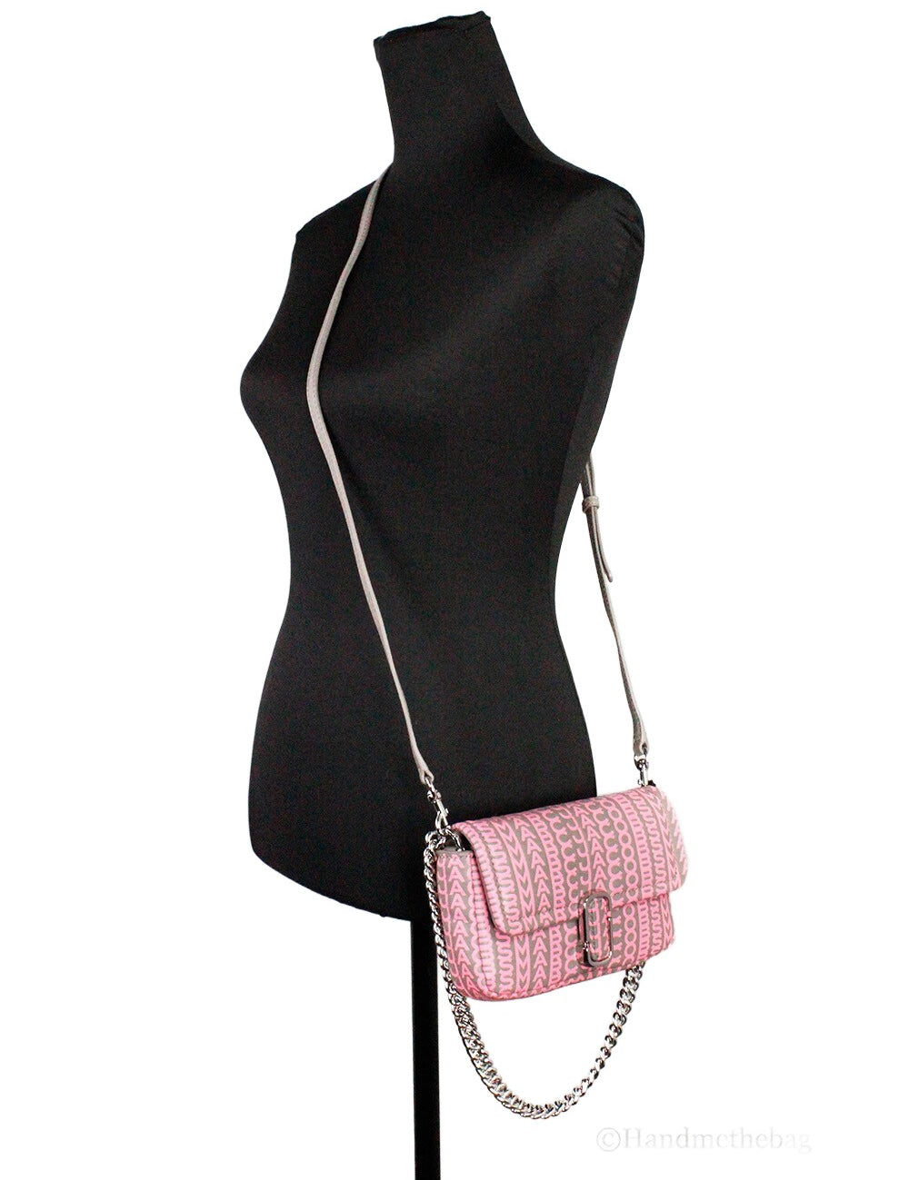 Marc Jacobs Neon Pink Leather Mini Shoulder Bag