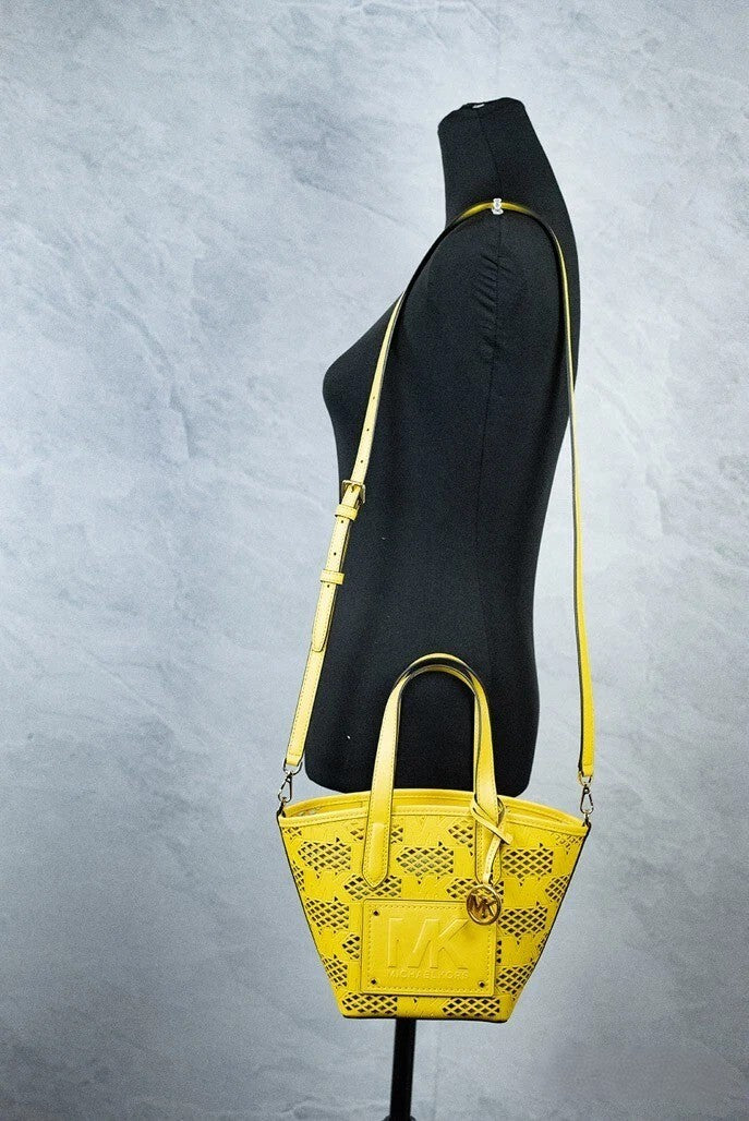 Michael Kors Kimber Small Daffodil Vegan Leather 2-in-1 Bag