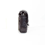 Marc Jacobs Black Sequined Leather Shoulder Bag