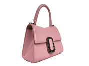 Marc Jacobs Bubble Gum Leather Mini Top Handle Satchel Crossbody Bag