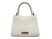 Marc Jacobs White Leather Mini Top Handle Satchel Crossbody Bag