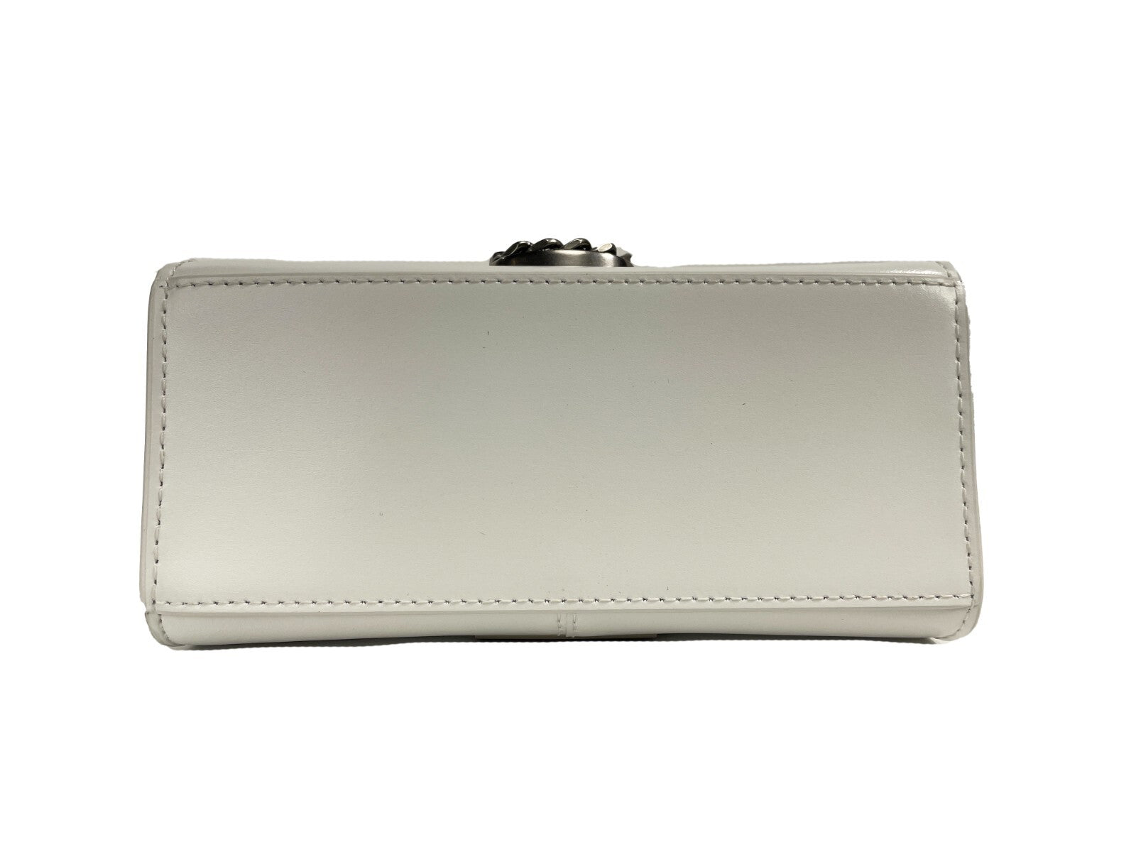 Marc Jacobs White Leather Mini Top Handle Satchel Crossbody Bag