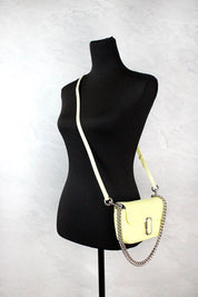 Marc Jacobs The Mini Shoulder Bag in Yellow Embossed Leather