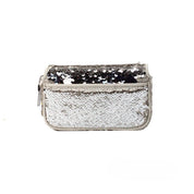 Marc Jacobs The Mini J Marc Cream Sequined Leather Shoulder Bag