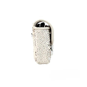Marc Jacobs The Mini J Marc Cream Sequined Leather Shoulder Bag