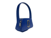 Marc Jacobs The Slingshot Cobalt Blue Leather Shoulder Bag