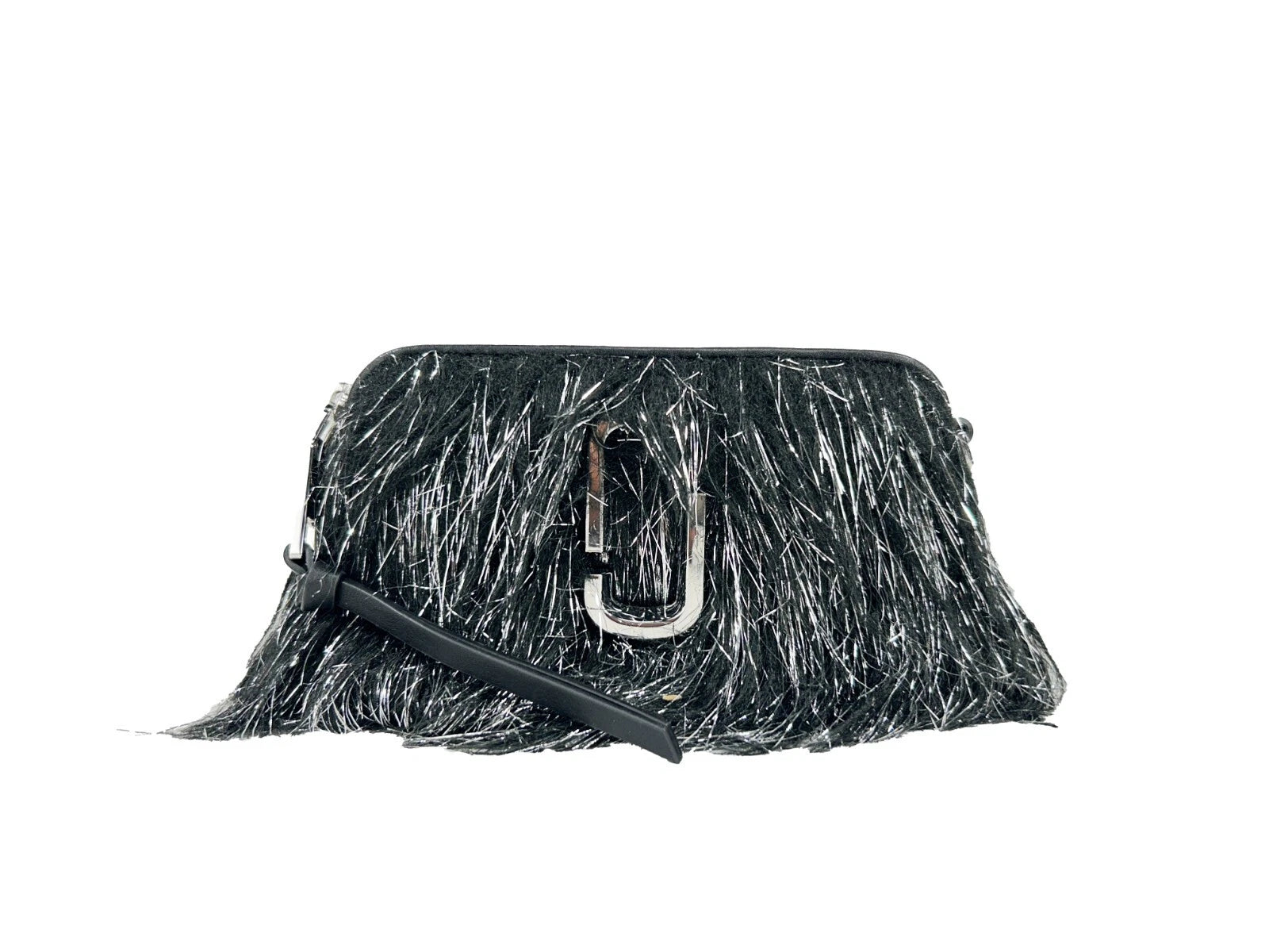 Marc Jacobs The Snapshot Creature Fur and Leather Crossbody Bag