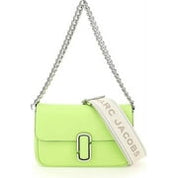 Marc Jacobs The J Marc Shoulder Bag in Green Leather