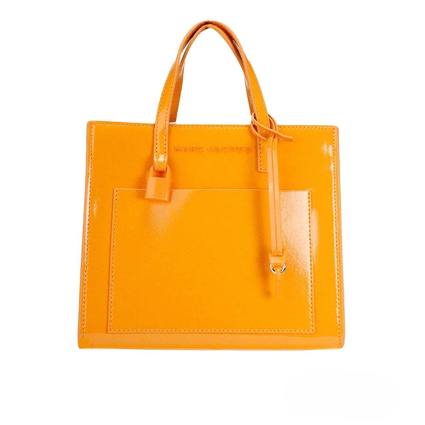 Marc Jacobs Mini Grind Scorched Patent Leather Crossbody Tote