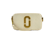 Marc Jacobs The Snapshot Perforated Leather Crossbody Bag