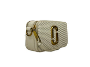 Marc Jacobs The Snapshot Perforated Leather Crossbody Bag