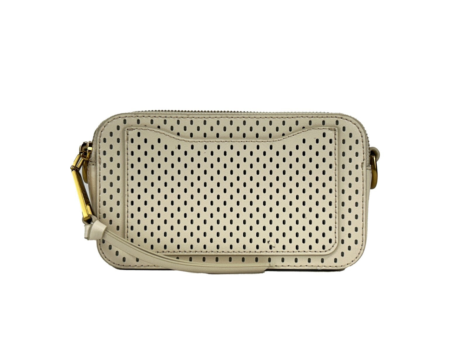Marc Jacobs The Snapshot Perforated Leather Crossbody Bag