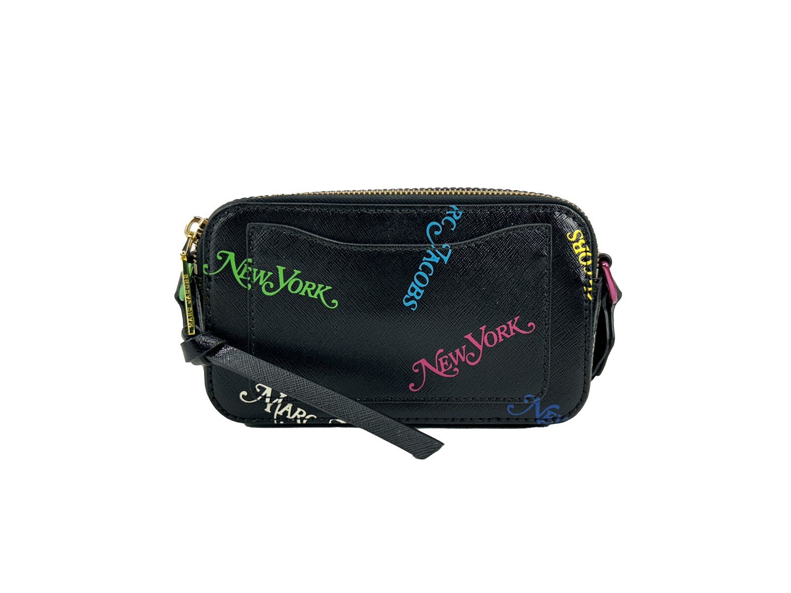 Marc Jacobs Black Leather The Snapshot Bag
