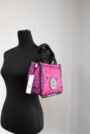 Marc Jacobs X Peanuts Fuchsia Nylon Mini Tote Handbag