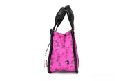 Marc Jacobs X Peanuts Fuchsia Nylon Mini Tote Handbag
