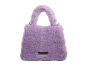 Marc Jacobs The St Marc Mini Lilac Fur Satchel