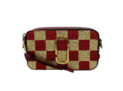 Marc Jacobs The Snapshot Crossbody Bag in New Gold Multi Leather