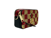Marc Jacobs The Snapshot Crossbody Bag in New Gold Multi Leather