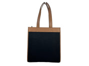 Burberry Flerfärgad Canvas och Läder Small Pocket Tote Manzon Väska