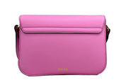 Versace La Medusa Pink Leather Shoulder Crossbody Bag