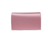 Versace Medusa Crystal Satin Mini Chain Crossbody Bag Pink