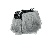 Marc Jacobs The Snapshot Creature Leather and Fur Crossbody Bag