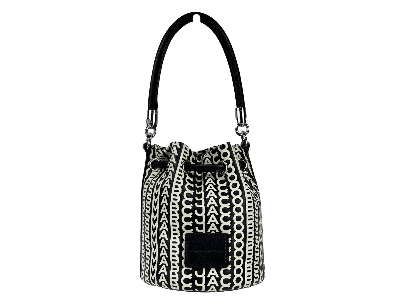 Marc Jacobs Mini Monogram Leather Crossbody Bucket Bag