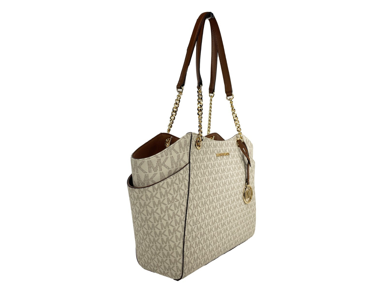 Michael Kors Vanilla Signature PVC Tote Bag