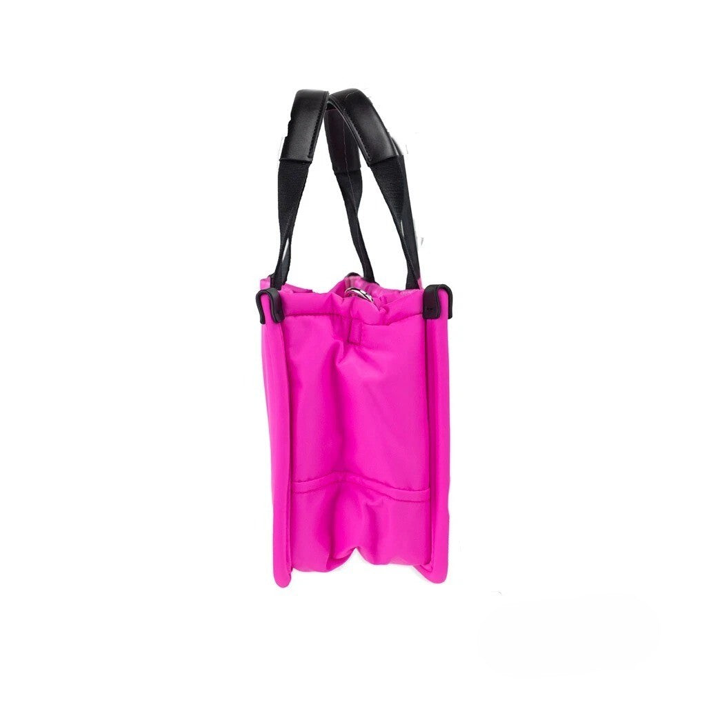 Marc Jacobs Neon Fuchsia Nylon Convertible Tote Bag