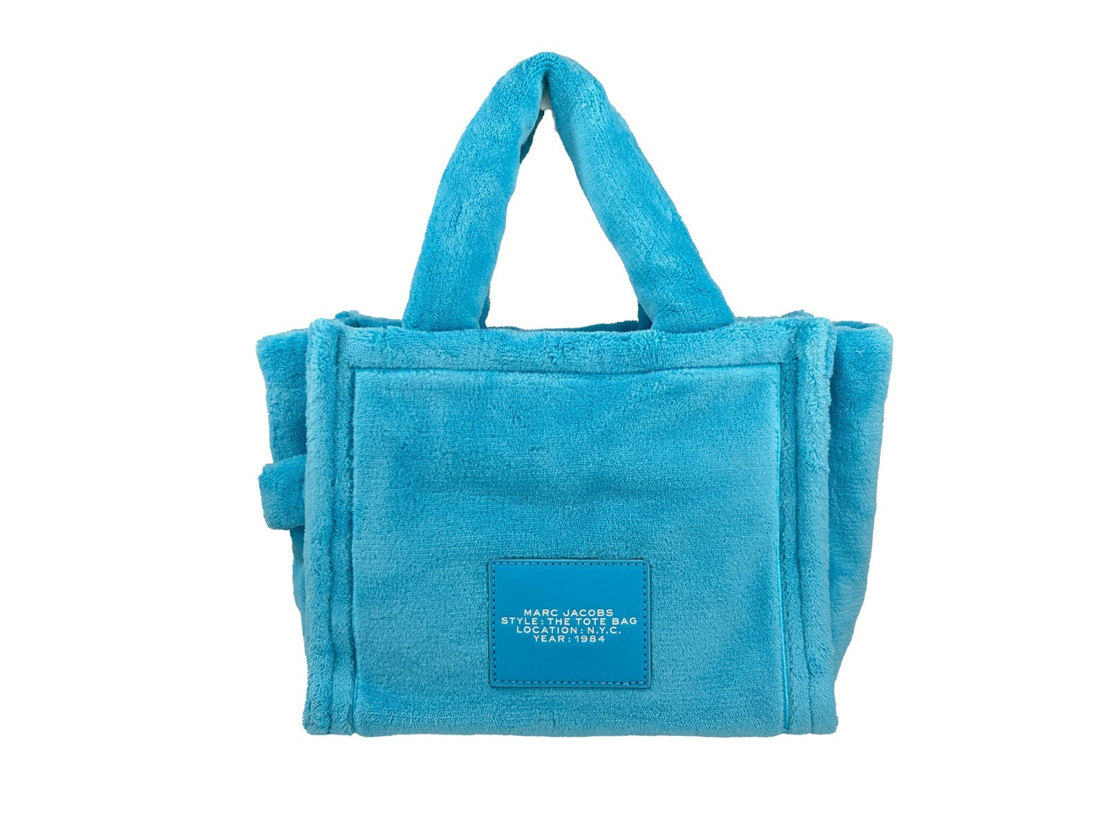 Marc Jacobs The Small Terry Tote Bag in Pool Blue