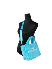Marc Jacobs The Small Terry Tote Bag in Pool Blue
