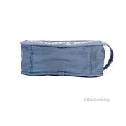 Marc Jacobs The Camera Bag i bomullsfärgen Blue Shadow