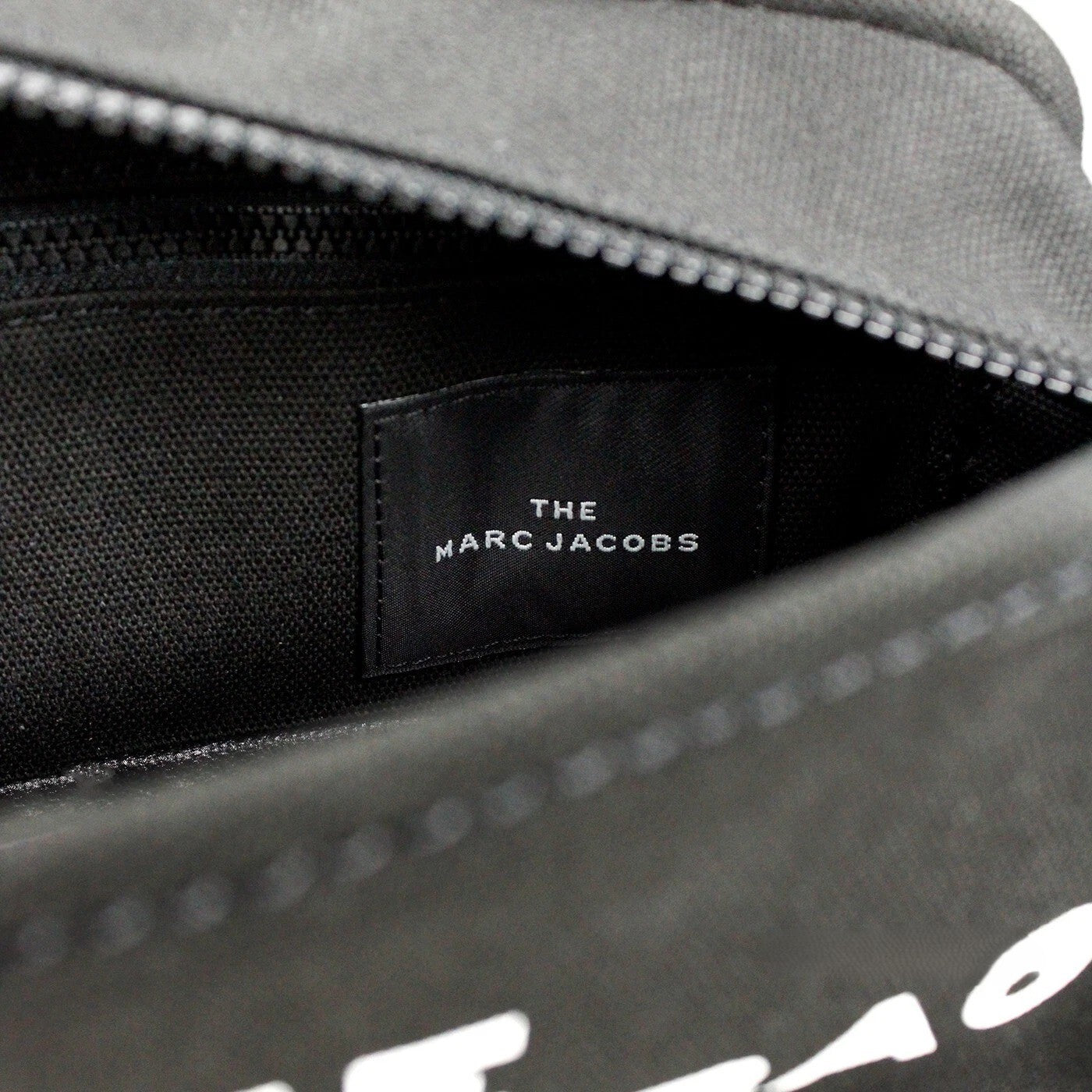 Marc Jacobs Black Canvas The Camera Crossbody Bag
