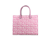Versace Medusa Large Canvas Tote Bag Baby Pink