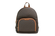 Michael Kors Brown PVC Shoulder Backpack