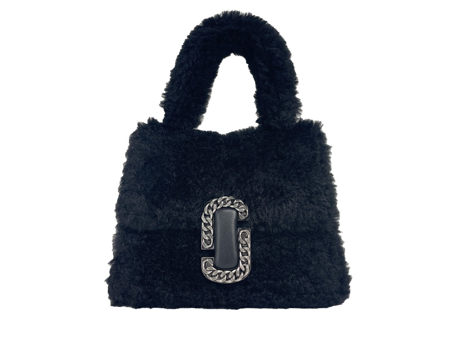 Marc Jacobs The St Marc minihandväska med topphandtag och crossbody-rem