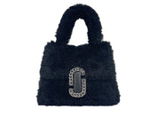 Marc Jacobs The St Marc minihandväska med topphandtag och crossbody-rem