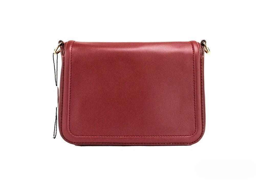 Marc Jacobs Syrah Smooth Leather Flap Crossbody Bag